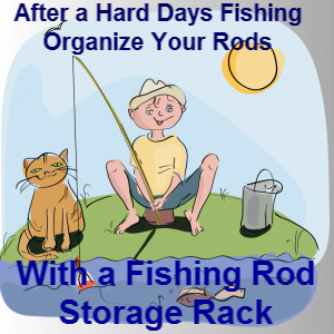 Fishing Rod Storage Rack