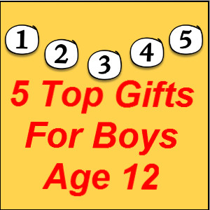 presents for boys age 12