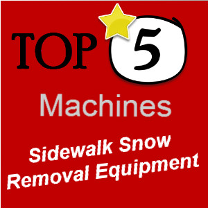 Sidewalk Snow Removal Equipment