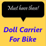 Doll Carrier For Bike